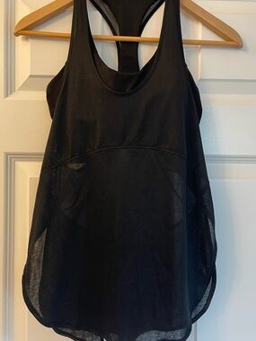Lululemon semi-sheer tank top - size 4